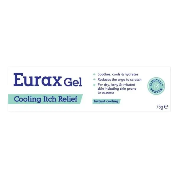 Eurax Cooling Itch Relief Gel 75g