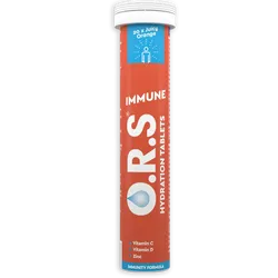 ORS Hydration Tablets Immune Juicy Orange Pack of 20