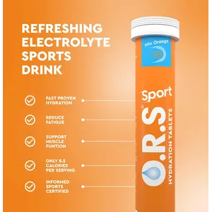 ORS Hydration Tablets Sport Orange Pack of 20