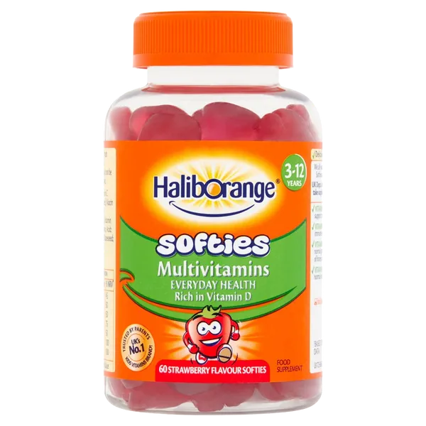 Haliborange Kids Multivitamin Strawberry Softies Pack of 60