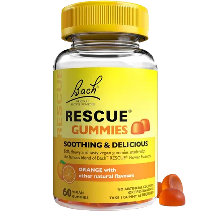 Rescue Vegan Gummies Orange Pack of 60