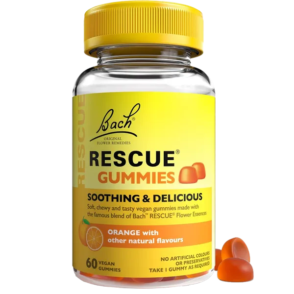 Rescue Vegan Gummies Orange Pack of 60