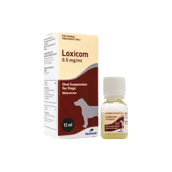 Loxicom 0.5mg/ml Oral Suspension for Dogs 15ml