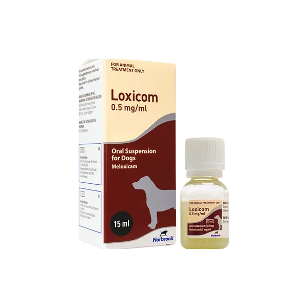 Loxicom 0.5mg/ml Oral Suspension for Dogs 15ml