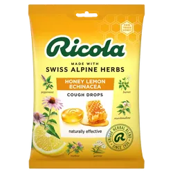 Ricola Soothe & Clear Honey, Lemon and Echinacea Lozenges 75g