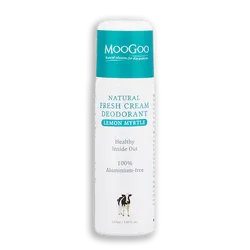 MooGoo Fresh Cream Lemon Myrtle Deodorant 115ml