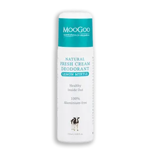 MooGoo Fresh Cream Lemon Myrtle Deodorant 115ml