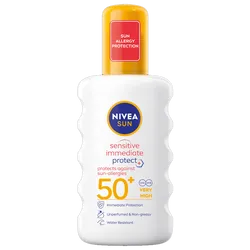 Nivea Sun Sensitive Immediate Protect Spray SPF50+ UVA 4* 200ml