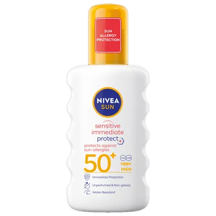 Nivea Sun Sensitive Immediate Protect Spray SPF50+ UVA 4* 200ml