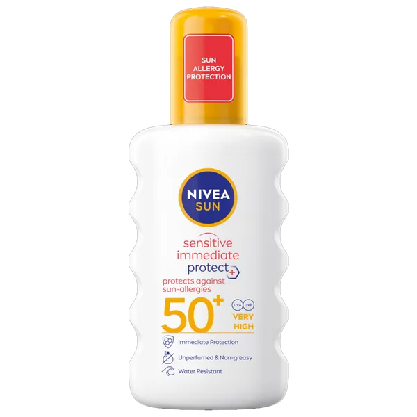 Nivea Sun Sensitive Immediate Protect Spray Spf50 Uva 4 200ml