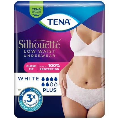 TENA Silhouette Lady Pants Blanc Large Pack of 10