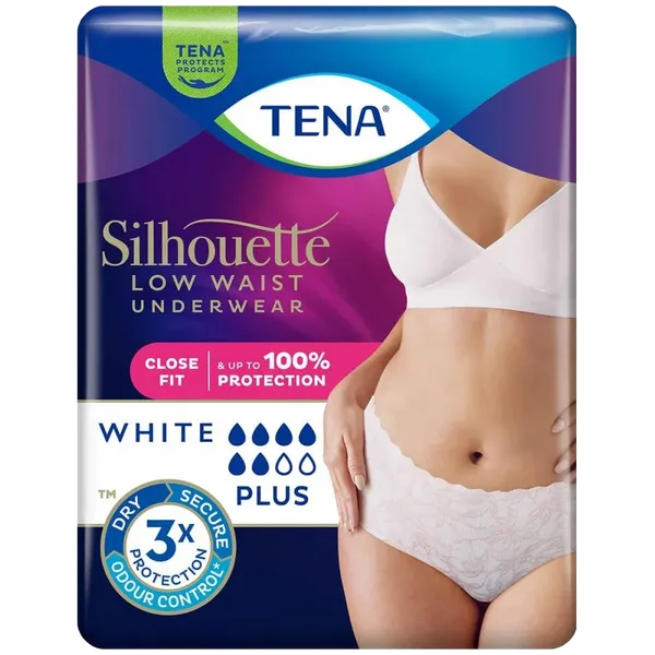 TENA Silhouette Lady Pants Blanc Large Pack of 10