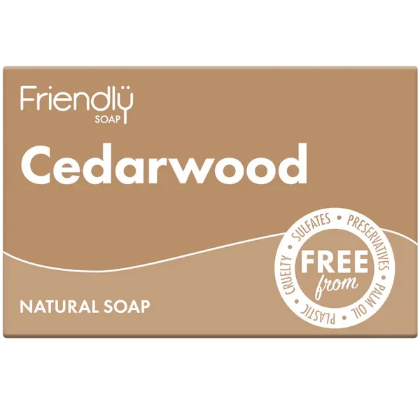 Friendly Soap Cedarwood Soap 95g