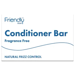 Friendly Soap Conditioner Bar Fragrance Free 90g