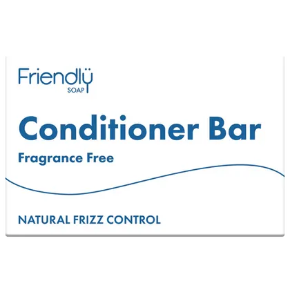 Friendly Soap Conditioner Bar Fragrance Free 90g