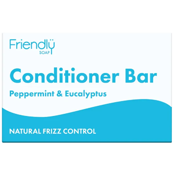 Friendly Soap Conditioner Bar Peppermint & Eucalyptus 90g