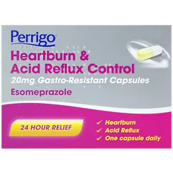 Perrigo Heartburn & Acid Reflux Control Capsules Pack of 14