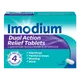 Imodium Dual Action Relief Tablets Pack of 12