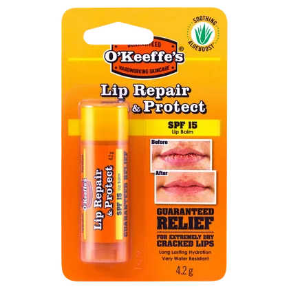 O'Keeffe's Lip Repair & Protect SPF 15 Lip Balm 4.2g