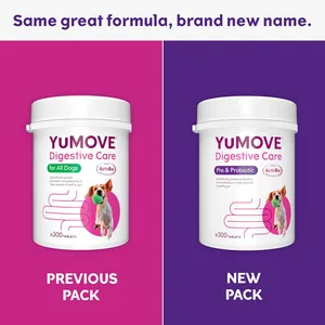 YuMOVE Digestive Care Pre & Probiotic for Dogs Tablets Pack of 300