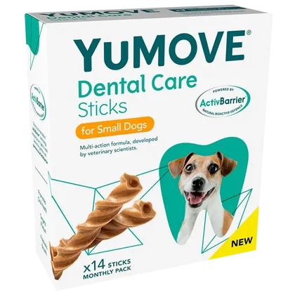 YuMOVE Dental Care Sticks for Small Dogs Pack of 14
