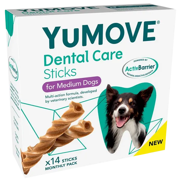 YuMOVE Dental Care Sticks for Medium Dogs Pack of 14