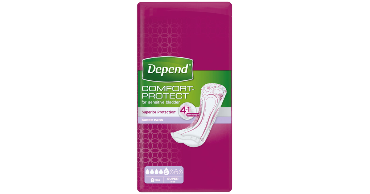 Depend Comfort-Protect Mutandine Assorbenti Donna Taglia S/M 10 Pezzi - Foto 9