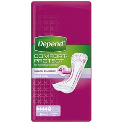Depend Comfort Protect Super Pads Pack of 8