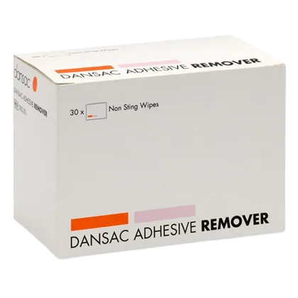 Dansac Non Sting Adhesive Remover Wipes Pack of 30