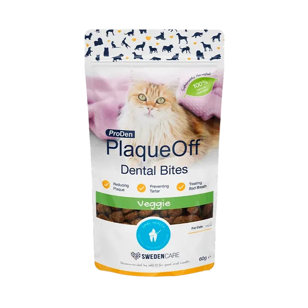 ProDen PlaqueOff Dental Bites for Cats 60g