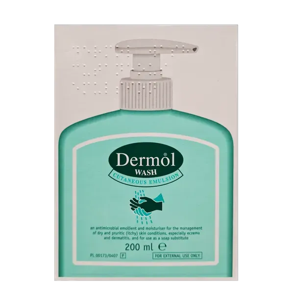 Dermol Wash 200ml x 3