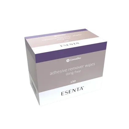 ConvaTec ESENTA Sting Free Adhesive Remover Wipes Pack of 30