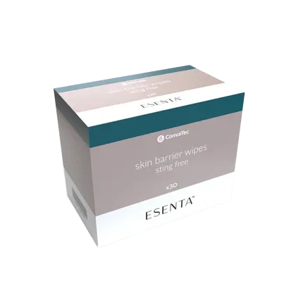 ConvaTec ESENTA Sting Free Skin Barrier Wipes Pack of 30