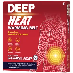 Deep Heat Warming Belt Pack of 2