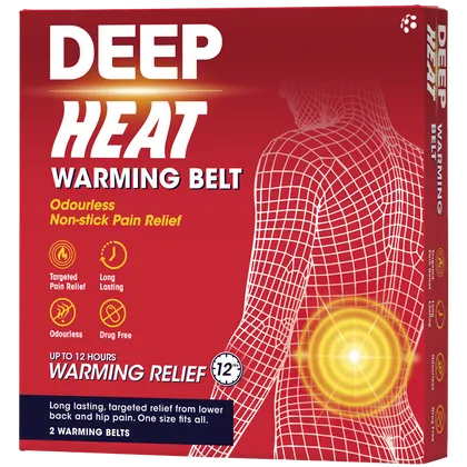 Deep Heat Warming Belt Pack of 2