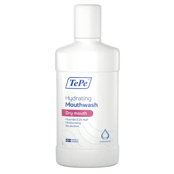 TePe Hydrating Mouthwash for Dry Mouth Unflavoured 500ml