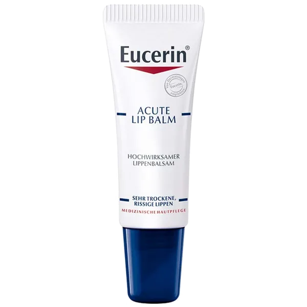 Eucerin Acute Lip Balm 10ml (Includes FREE ChapStick Lip Balm*)