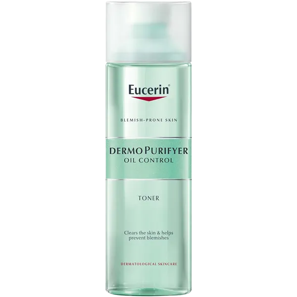 Eucerin DermoPurifyer Oil Control Toner 200ml (Includes FREE ChapStick Lip Balm*)