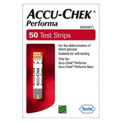 Accu-Chek Performa Blood Glucose Test Strips Pack of 50