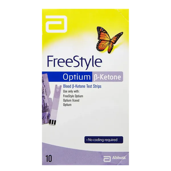 FreeStyle Optium β Ketone Test Strips Pack of 10