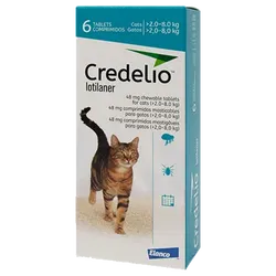 Credelio 48mg Chewable Tablets for Cats Pack of 6