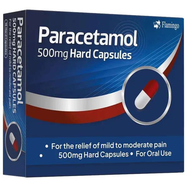 Paracetamol 500mg Capsules Pack of 32