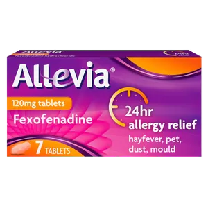 Allevia Fexofenadine 120mg Tablets Pack of 7