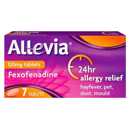 Allevia Fexofenadine 120mg Tablets Pack of 7