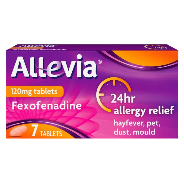 Allevia Fexofenadine 120mg Tablets Pack of 7