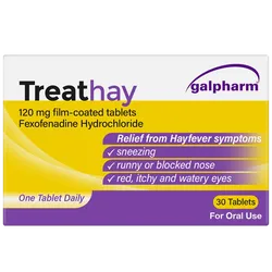 Treathay 120mg Fexofenadine Tablets Pack of 30