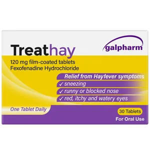 Treathay Fexofenadine 120mg Tablets Pack of 30