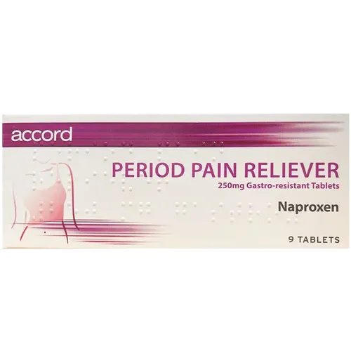 Accord Period Pain Reliever Tablets Pack of 9
