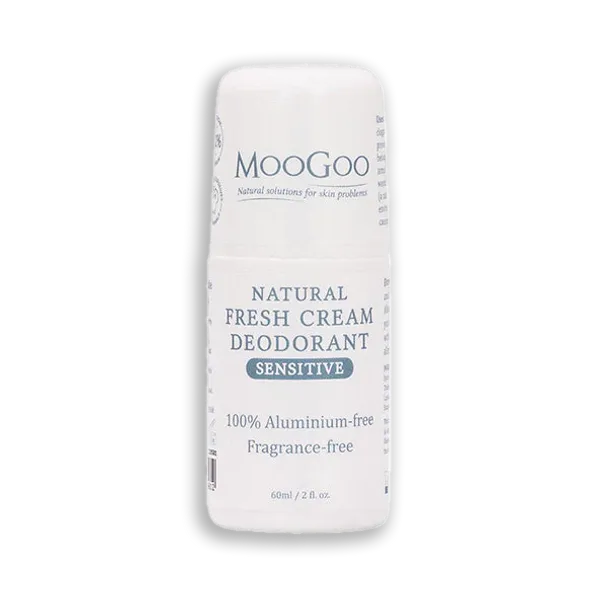 MooGoo Natural Fresh Cream Deodorant Sensitive 60ml