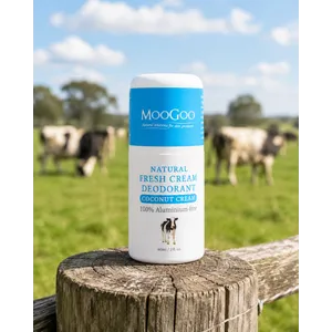 MooGoo Natural Fresh Cream Deodorant Coconut Cream 60ml